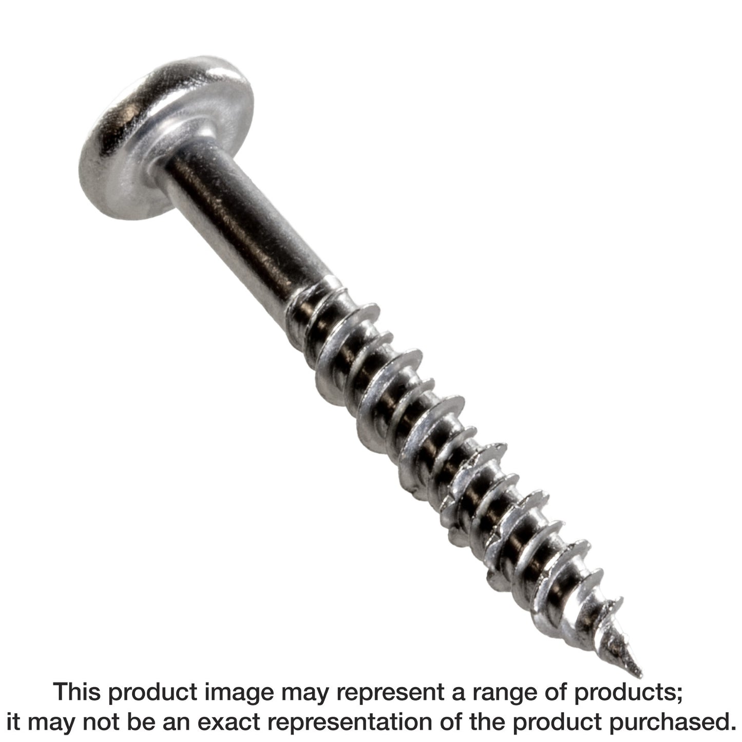 Simpson Strong-Tie T08J125PXC Marine Screw, Pan Head — #8 x 1-1/4 in. #2 Phillips Drive, Type 316 (100-Qty)
