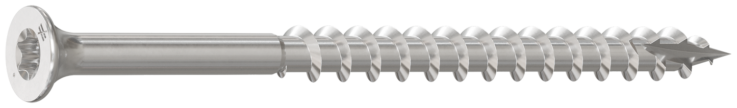 Simpson Strong-Tie S10300DT5 Bugle-Head Wood Screw, 6-Lobe Drive — #10 x 3-in. T25, Type 305 (5 lb.)