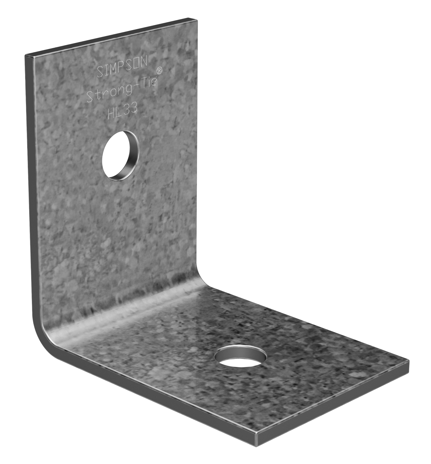 Simpson Strong-Tie HL33 HL 3-1/4 in. x 2-1/2 in. Galvanized Heavy Angle