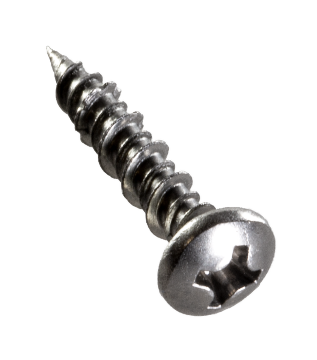 Simpson Strong-Tie T06J075PX-RP25 Marine Screw, Pan Head — #6 x 3/4 in. #2 Phillips Drive, Type 316 (25-Qty)
