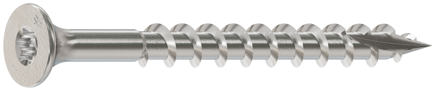 Simpson Strong-Tie S08200DT5 Bugle-Head Wood Screw, 6-Lobe Drive — #8 x 2-in. T20, Type 305 (5 lb.) (Pack of 6)
