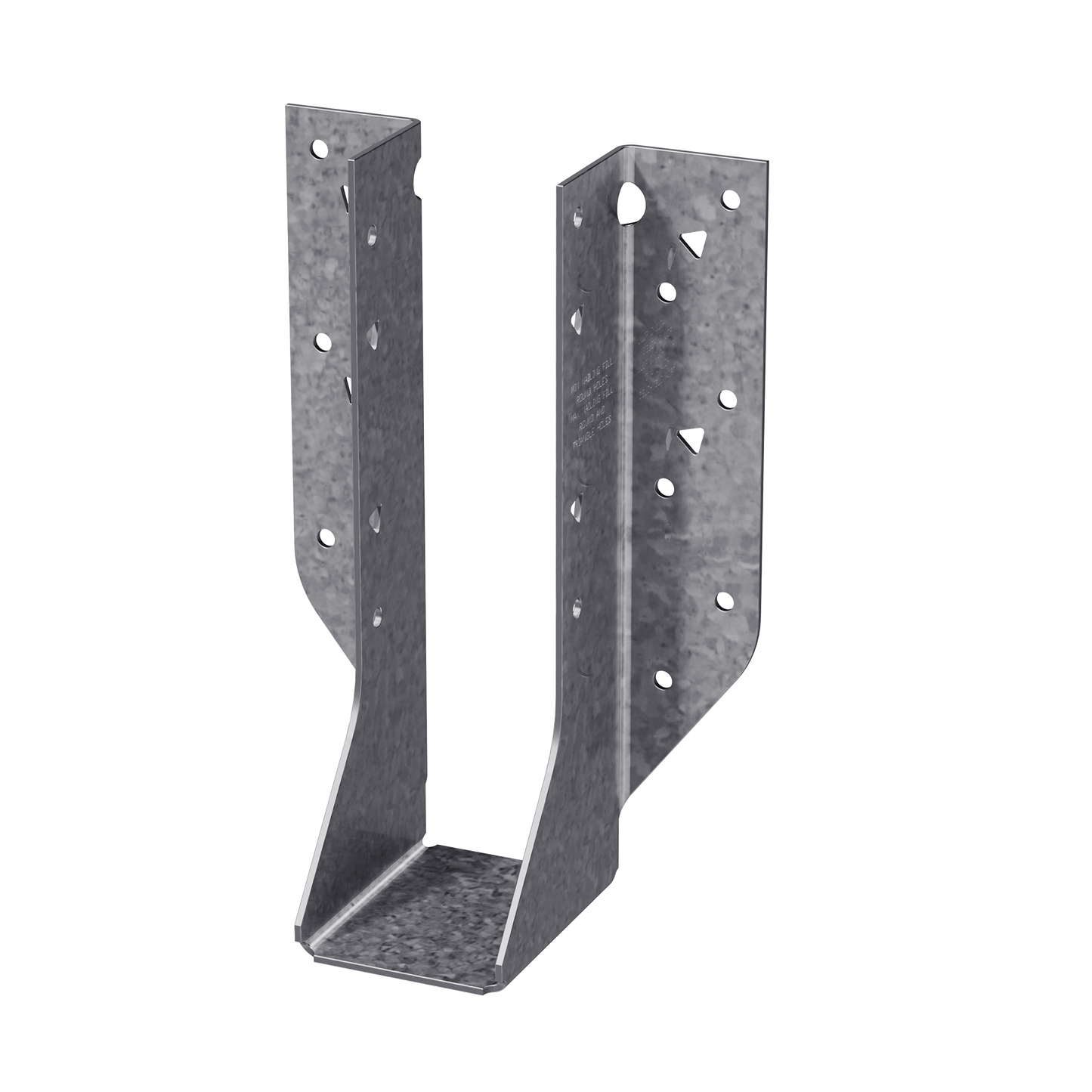Simpson Strong-Tie HU7 HU Galvanized Face-Mount Joist Hanger for 1-3/4 in. x 7-1/4 in. Engineered Wood (Pack of 25)
