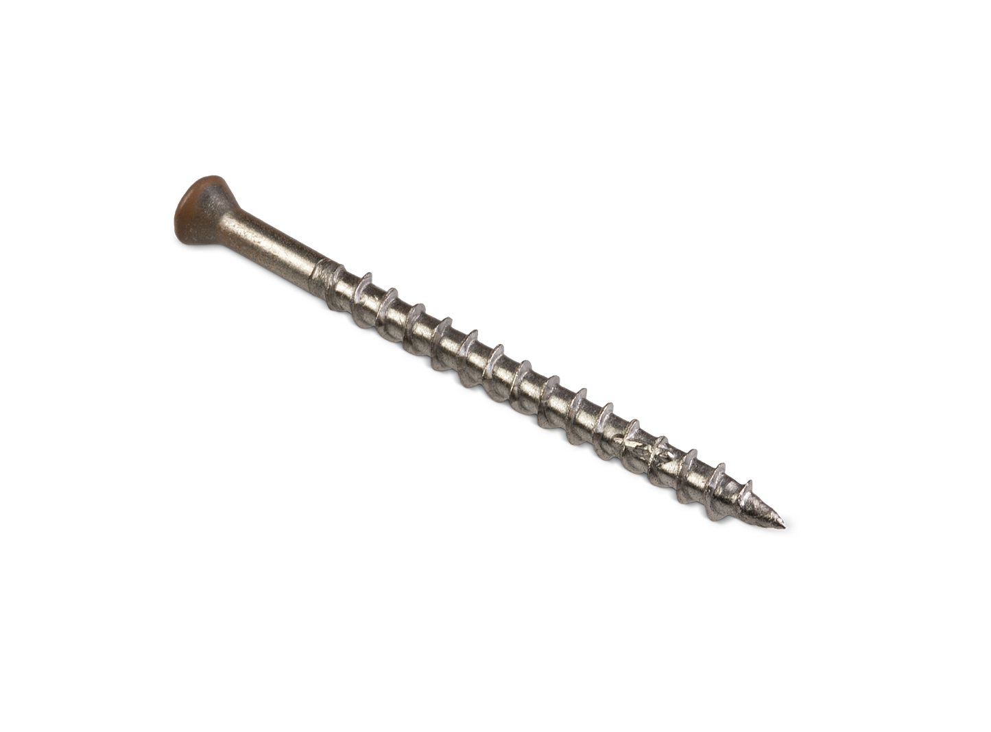Simpson Strong-Tie T07225WJI Deck-Drive™ DWP WOOD SS Screw — #7 x 2-1/4 in. T-15, Trim Head, Type 316, Tan 03 (350-Qty) (Pack of 600)