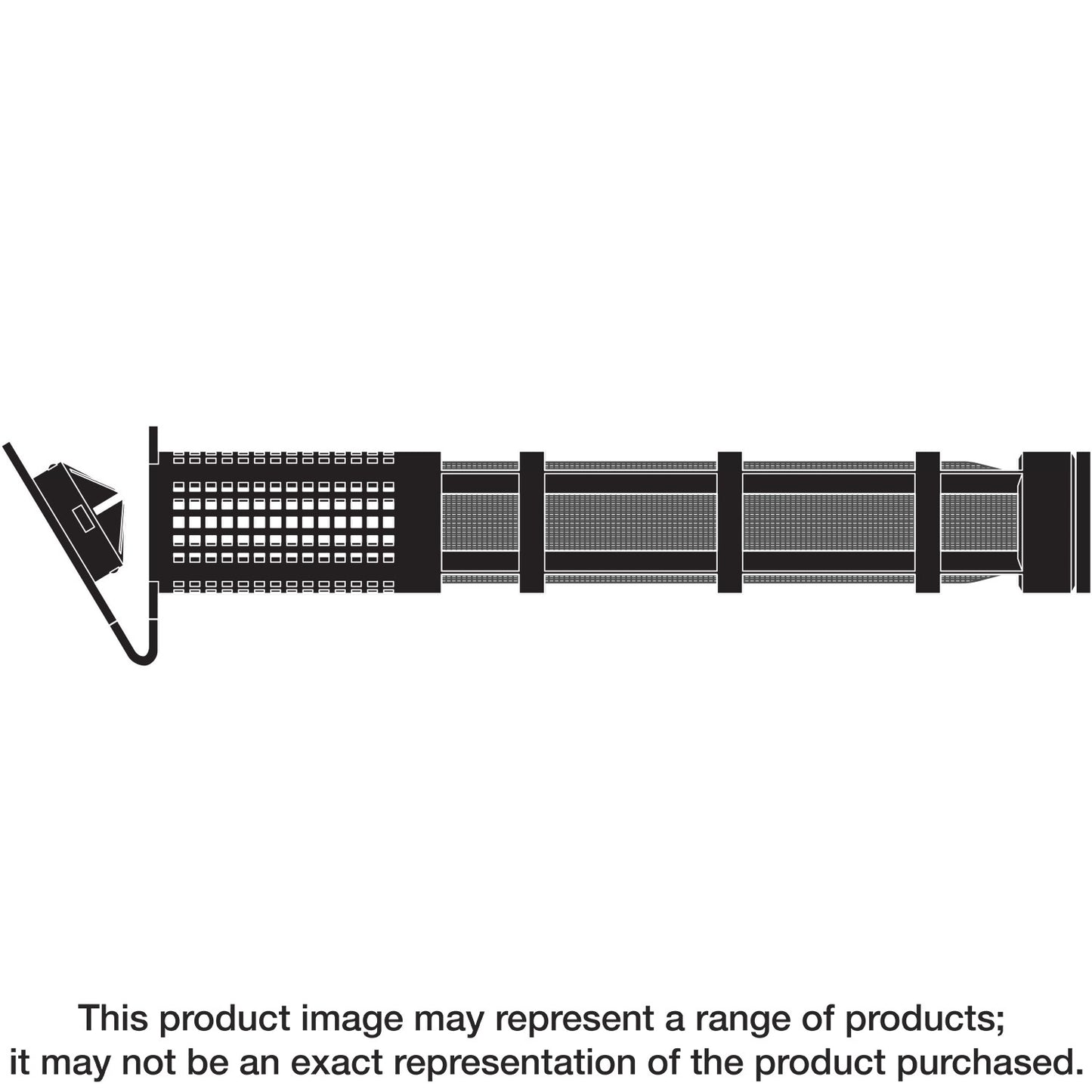 Simpson Strong-Tie EWS503P Opti-Mesh 3-1/2 in. Epoxy Adhesive Plastic Screen Tube for 1/2 in. Rod for ET-3G™ (Pack of 100)