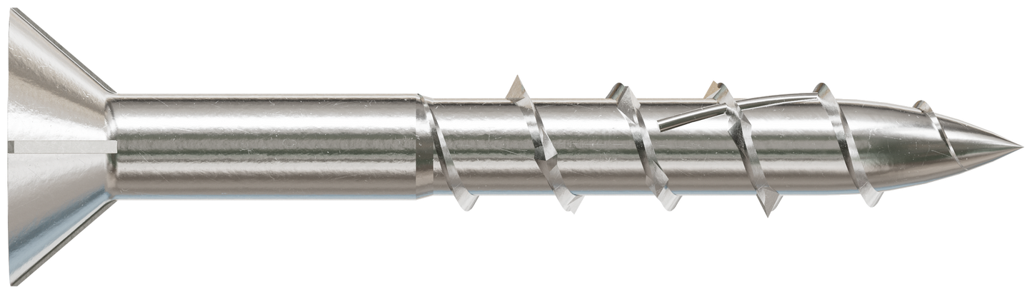 Simpson Strong-Tie S08125WP1 Deck-Drive™ DWP WOOD SS Screw — #8 x 1-1/4 in. T-20, Flat Head, Type 305 (1 lb.) (Pack of 1500)