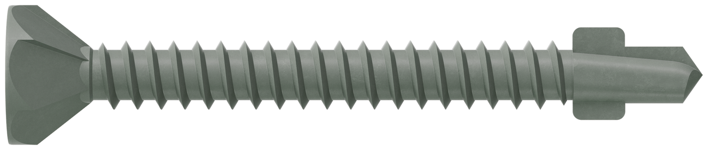 Simpson Strong-Tie CBSDQ158-3K CBSDQ Sheathing-to-CFS Screw — #8 x 1-5/8 in. #2 Square Undersized, Quik Guard® (3000-Qty)