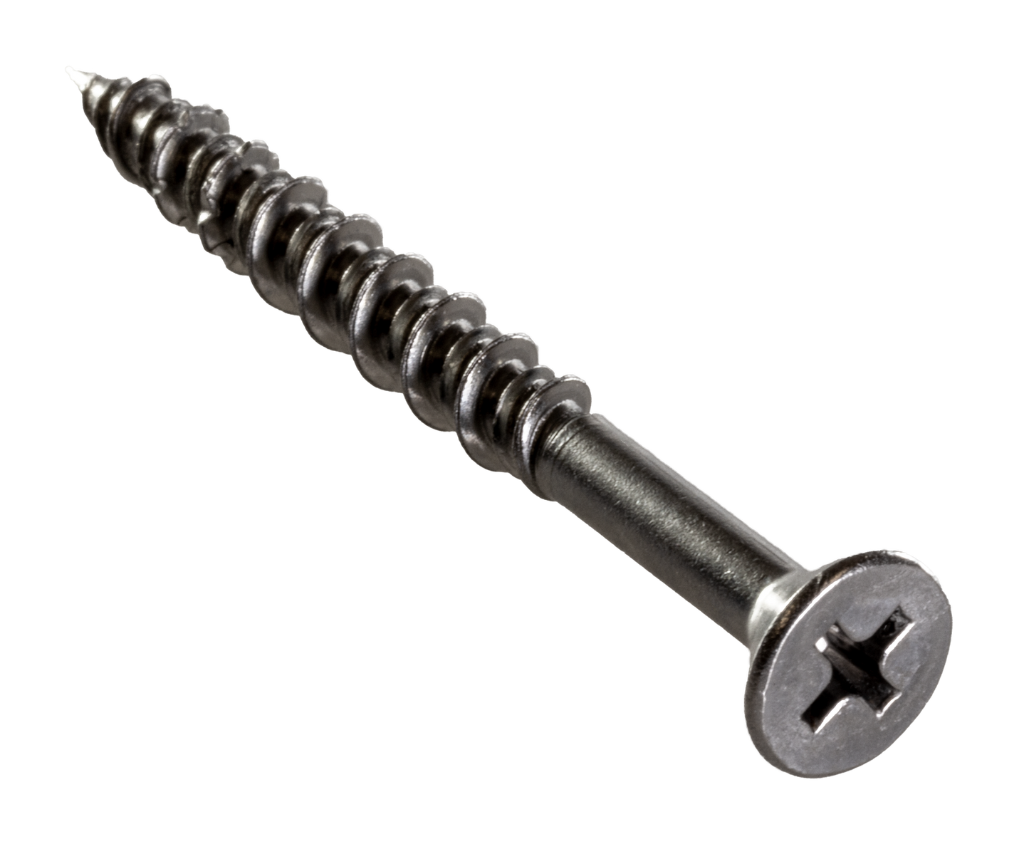 Simpson Strong-Tie T10J200FXC Marine Screw, Flat Head — #10 x 2 in. #2 Phillips Drive, Type 316 (100-Qty)