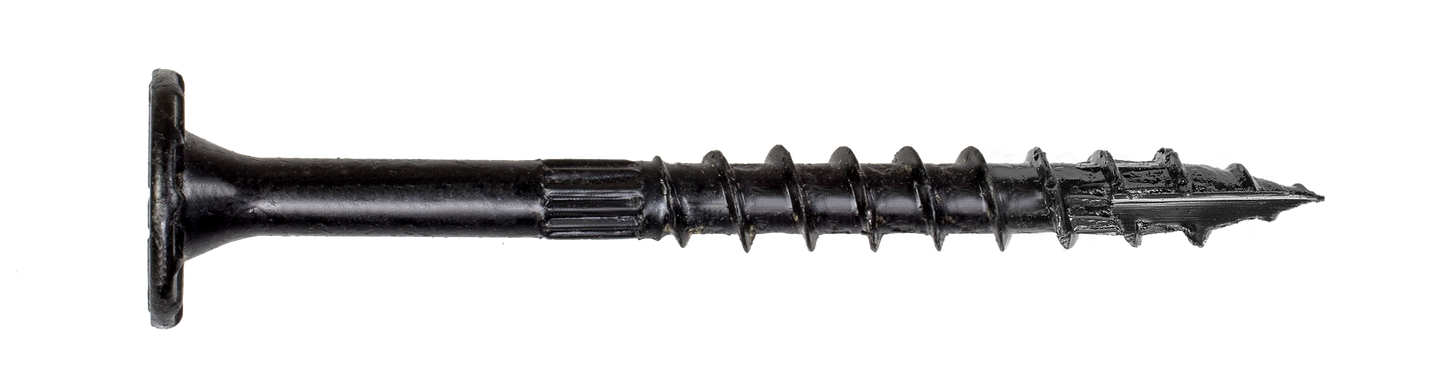 Simpson Strong-Tie SDWS22312DBBRC12 Outdoor Accents® Structural Wood Screw — .220 in. x 3-1/2 in. DB Coating, Black (12-Qty) (Pack of 480)