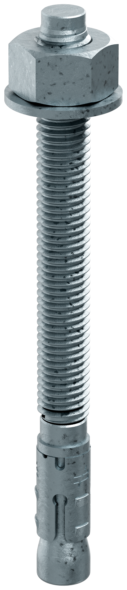 Simpson Strong-Tie STB2-62700MGF20 Strong-Bolt® 2 — 5/8 in. x 7 in. Mechanically Galvanized Wedge Anchor, Fully Assembled (20-Qty) (Pack of 2)