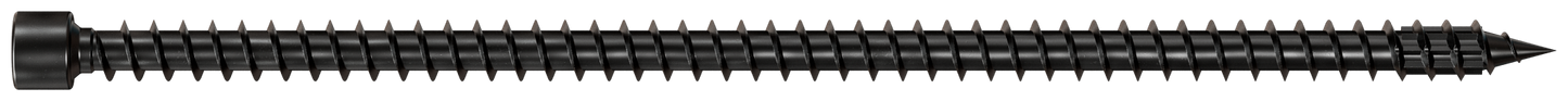 Simpson Strong-Tie SDCFC8X200-R50 Strong-Drive® SDCFC TIMBER-CFC Screw — 0.315 in. x 7-7/8 in. T40, E-Coat® (50-Qty) (Pack of 6)