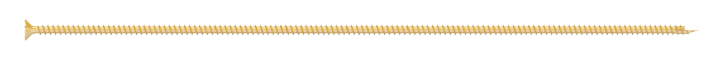 Simpson Strong-Tie SDCF272358 Strong-Drive® SDCF TIMBER-CF Screw — 0.390 in. x 23-5/8 in. T50, Yellow Zinc (100-Qty) (Pack of 44)