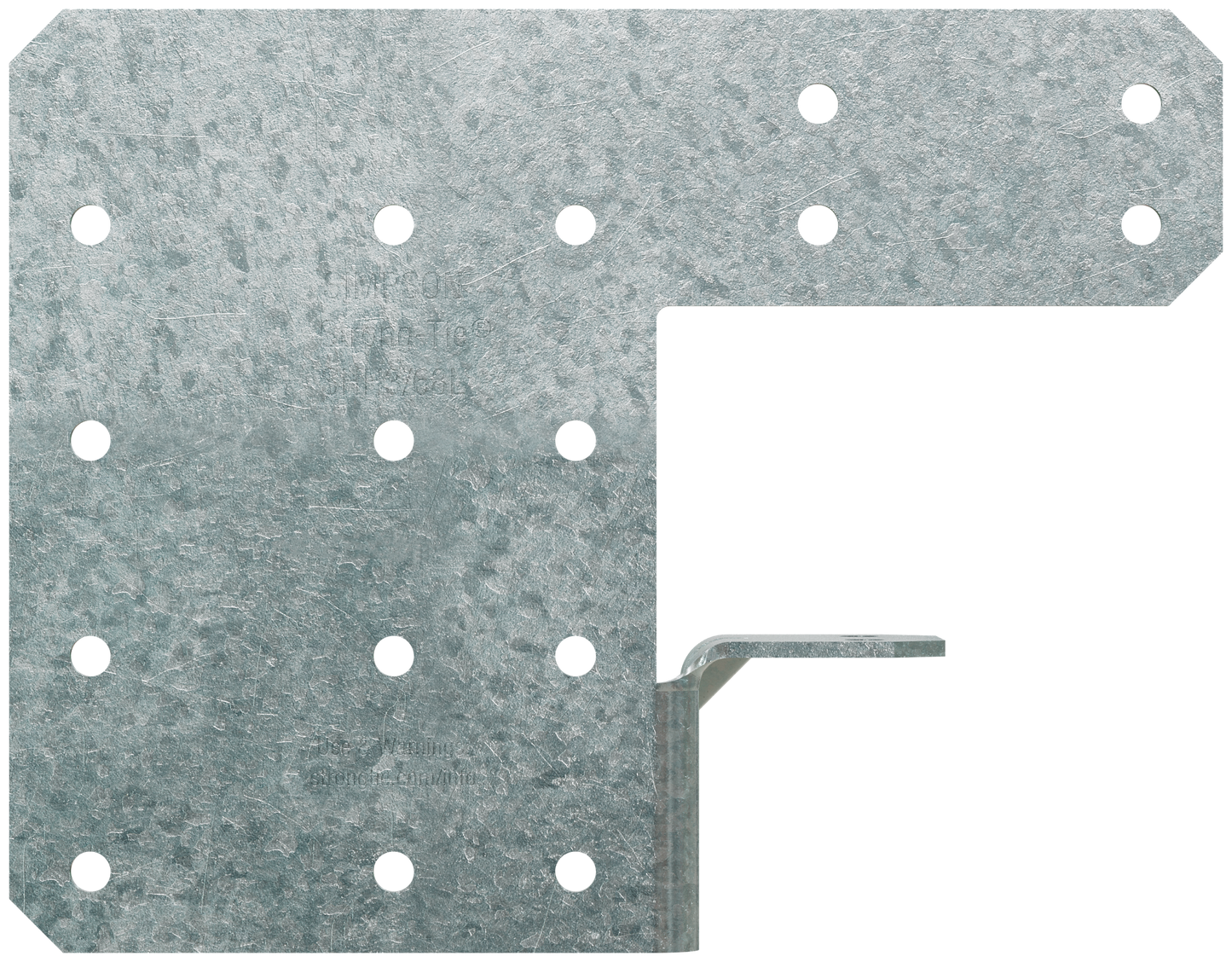 Simpson Strong-Tie SHH3/68-KT24 SHH 4-3/8 in. x 5-5/8 in. 68-mil Galvanized Steel Header Hanger (24-Qty) (Pack of 54)