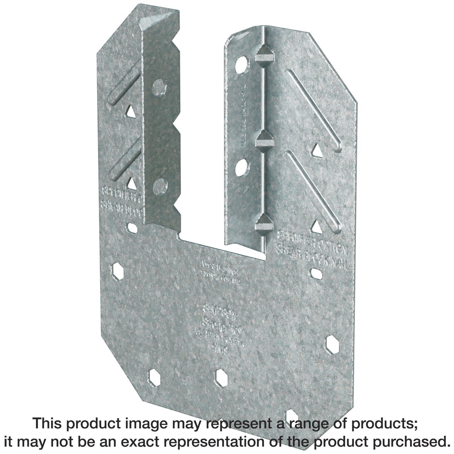 Simpson Strong-Tie HM9KT HM9 18-Gauge Galvanized Hurricane Tie with Screws (20-Qty)