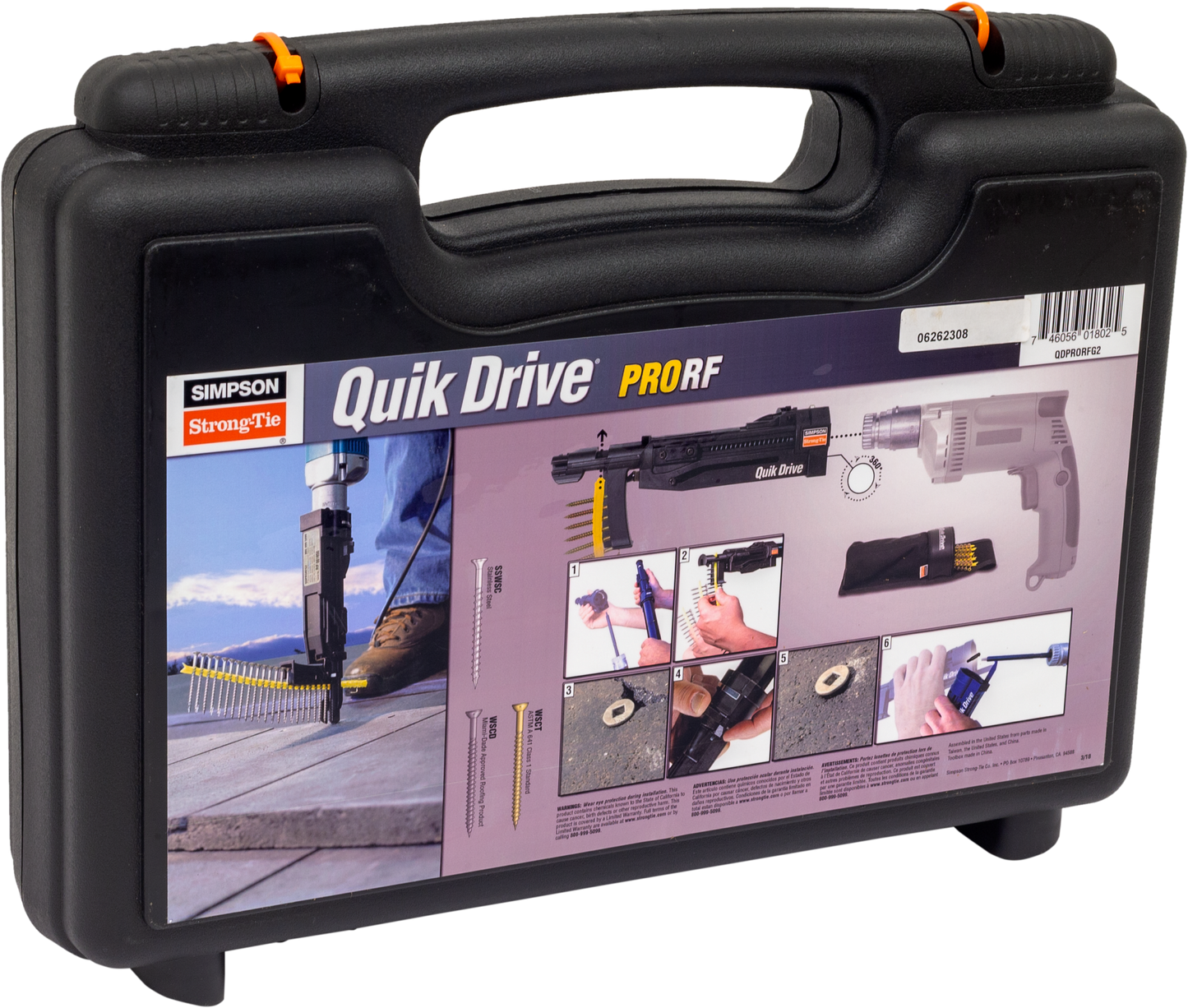 Simpson Strong-Tie QDPRORFG2 Quik Drive® PRORFG2 Roofing Tile Attachment