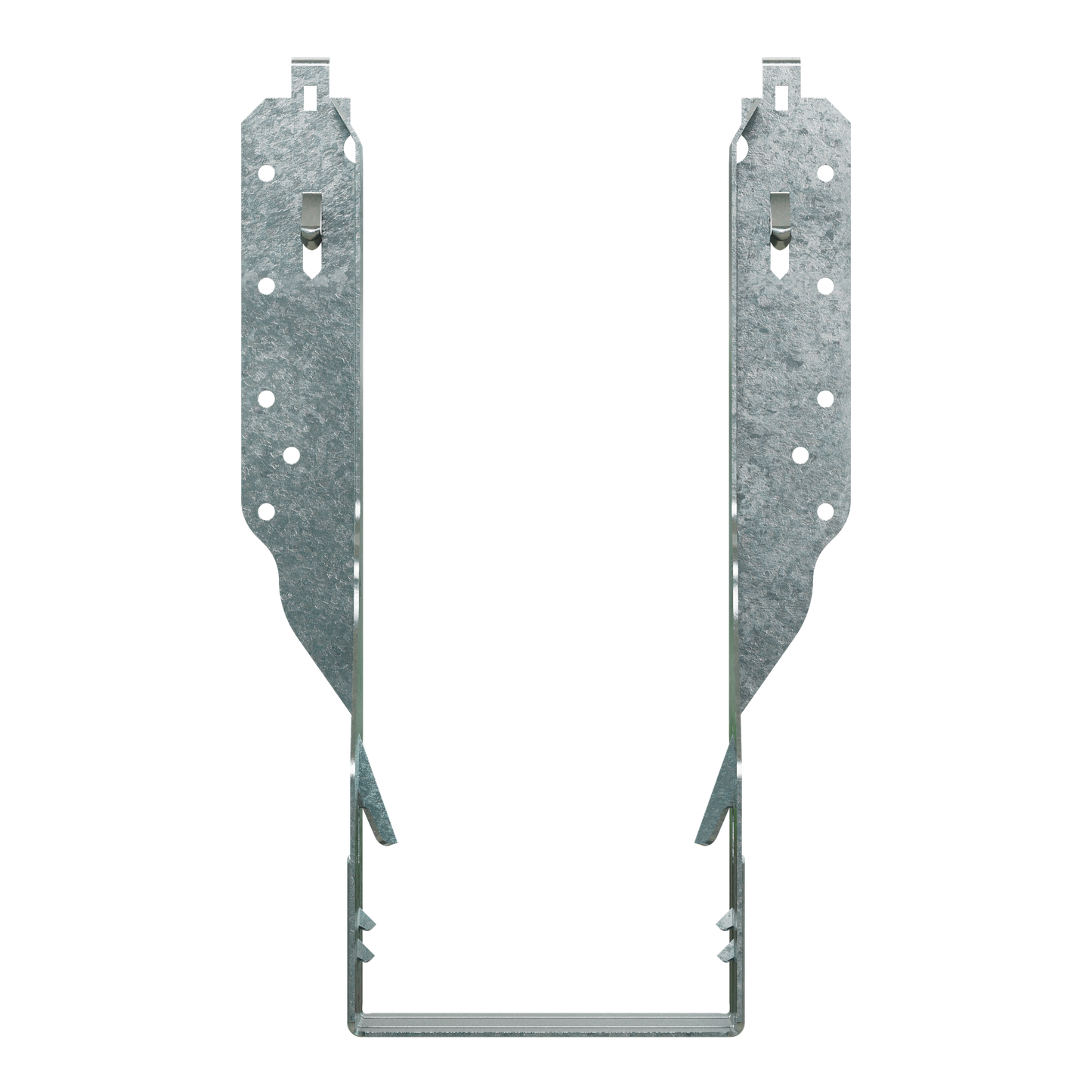 Simpson Strong-Tie IUS3.56/9.5 IUS Galvanized Face-Mount Joist Hanger for 3-1/2 in. x 9-1/2 in. Engineered Wood