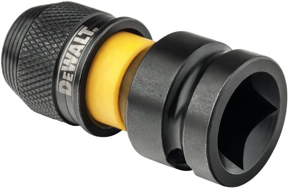 DeWalt DW2298 G Adaptor 1/2" Sq To 1/4" Hex Rapid Load