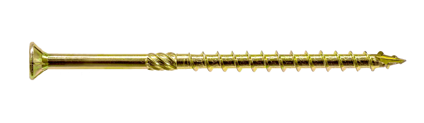 Simpson Strong-Tie SDCP22512 Strong-Drive® SDCP TIMBER-CP Screw — 0.315-in. x 5-1/2-in. T40, Yellow Zinc (250-Qty)