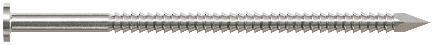 Simpson Strong-Tie T12ACN1 Common Nail, Annular Ring Shank — 3-1/4-in. x .148-in. Type 316 Stainless Steel (1 lb.) (Pack of 10)