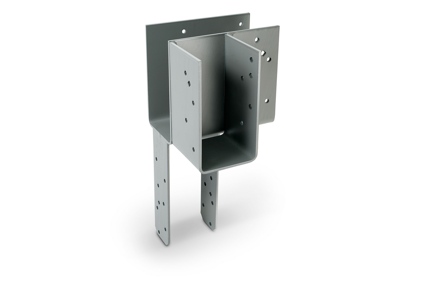 Simpson Strong-Tie ECCLQM3.62G-KT ECCLQM™ 3-5/8 in. L-Shape End Column Cap for Masonry w/ SDS Screws