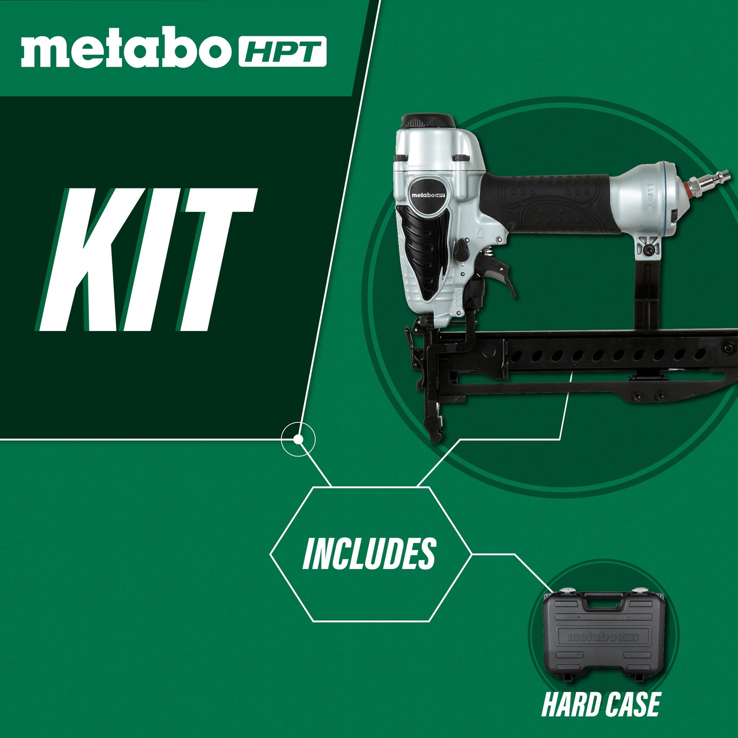 Grapadora de corona estrecha Metabo HPT N3804AB3M de 1-1/2" | N3804AB3