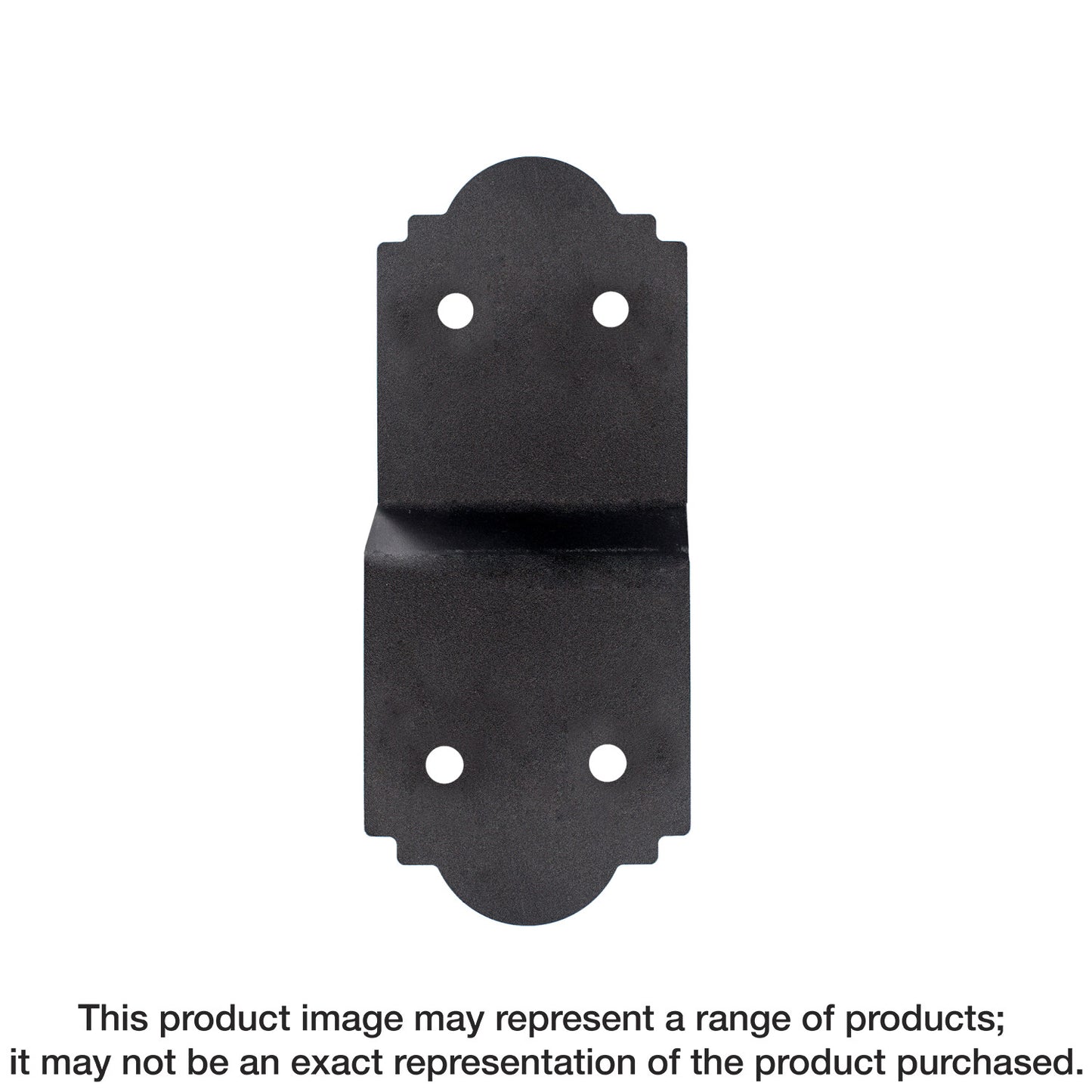 Simpson Strong-Tie APDJT2-6 Outdoor Accents® Mission Collection® 5 in. ZMAX®, Black Powder-Coated Deck Joist Tie for 2x (Pack of 576)