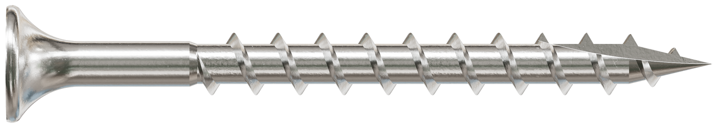 Simpson Strong-Tie S08200DT1 Bugle-Head Wood Screw, 6-Lobe Drive — #8 x 2-in. T20, Type 305 (1 lb.) (Pack of 10)