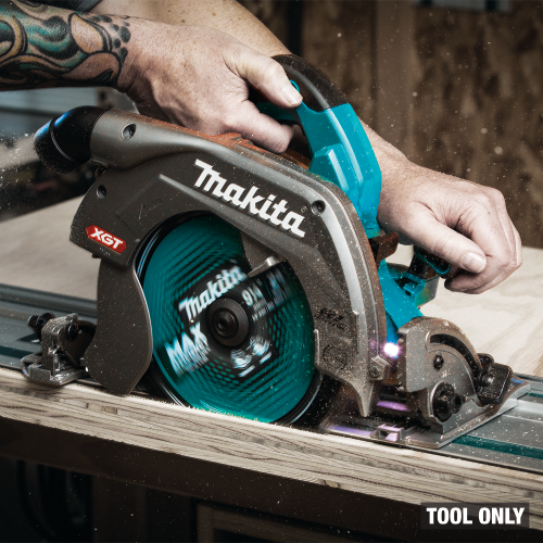 Makita GSH03Z 40V max XGT® 9-1/4" Circular Saw, guide rail compatible base, AWS® Capable (Tool Only)