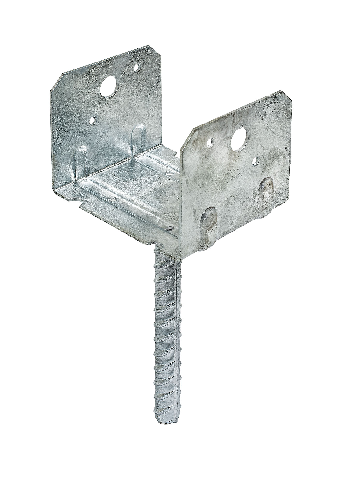 Simpson Strong-Tie RCPS4HDG RCPS Hot-Dip Galvanized Rebar Carport Saddle for 4x4 Rough (Pack of 12)