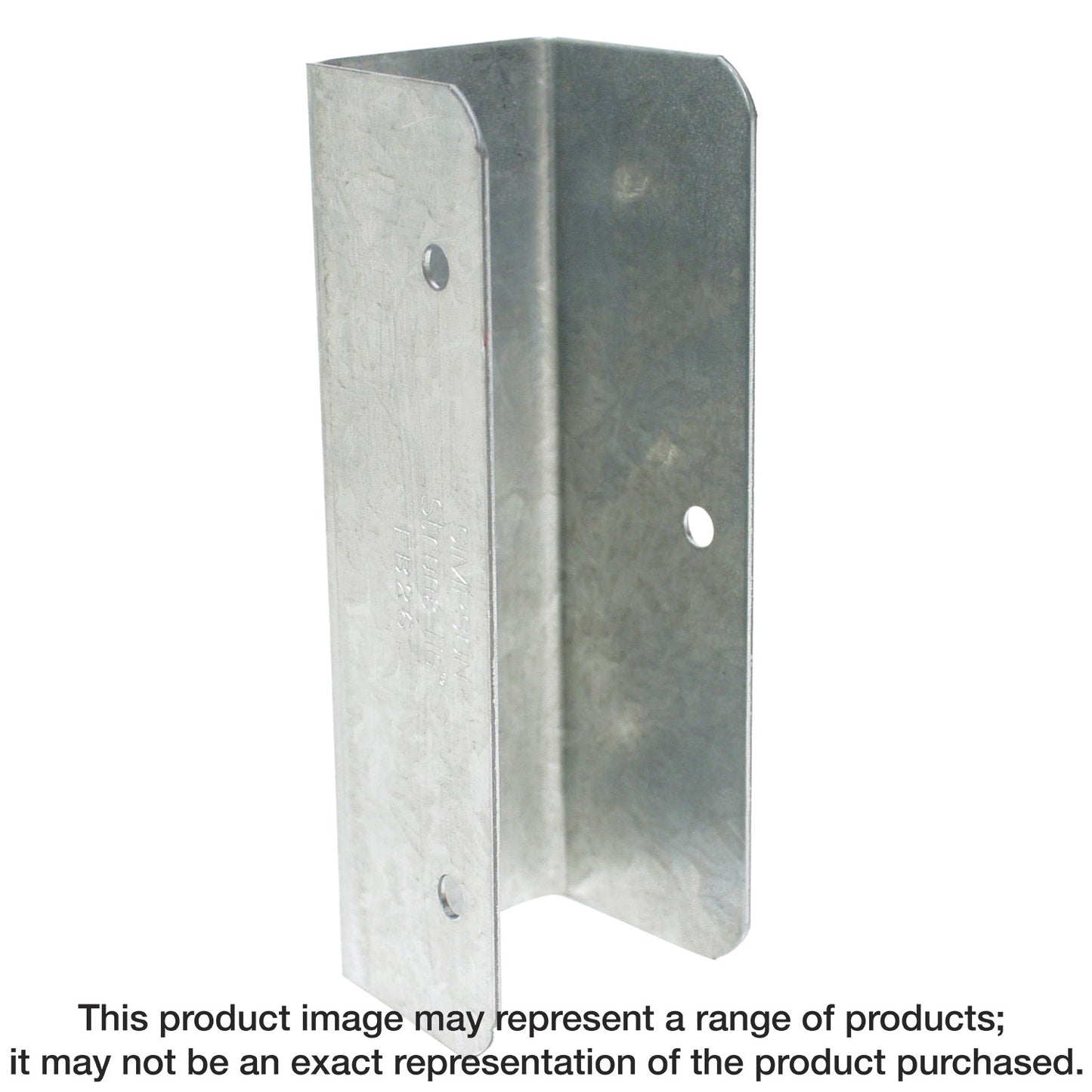Simpson Strong-Tie FB26 FB Galvanized Fence Rail Bracket for 2x6 (Pack of 25)