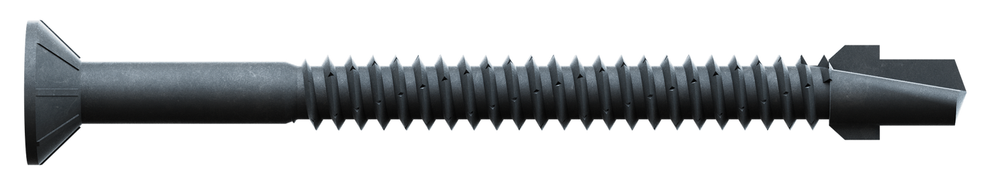 Simpson Strong-Tie TBP1475R1000 Strong-Drive® TB WOOD-TO-STEEL Screw — #14 x 3 in. Black Phos. (1000-Qty) (Pack of 48)