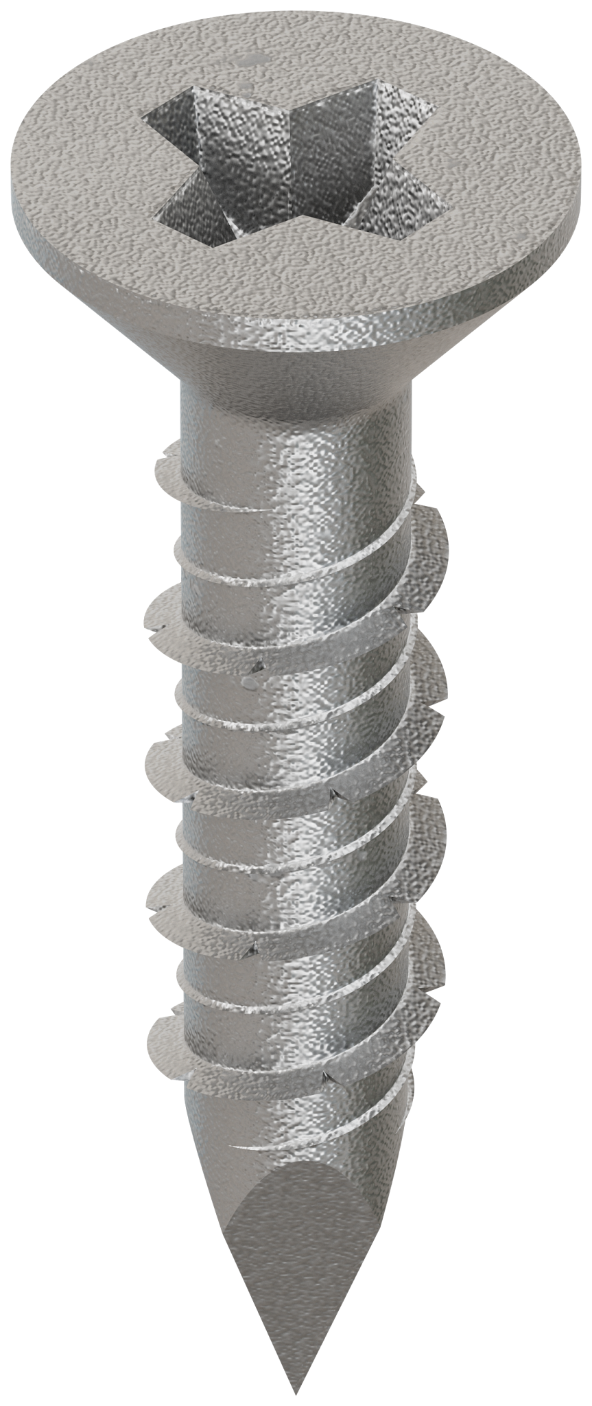 Simpson Strong-Tie TTN25114PFSS Titen® 1/4 in. x 1-1/4 in. Phillips Flat-Head Stainless-Steel Concrete and Masonry Screw (100-Qty)