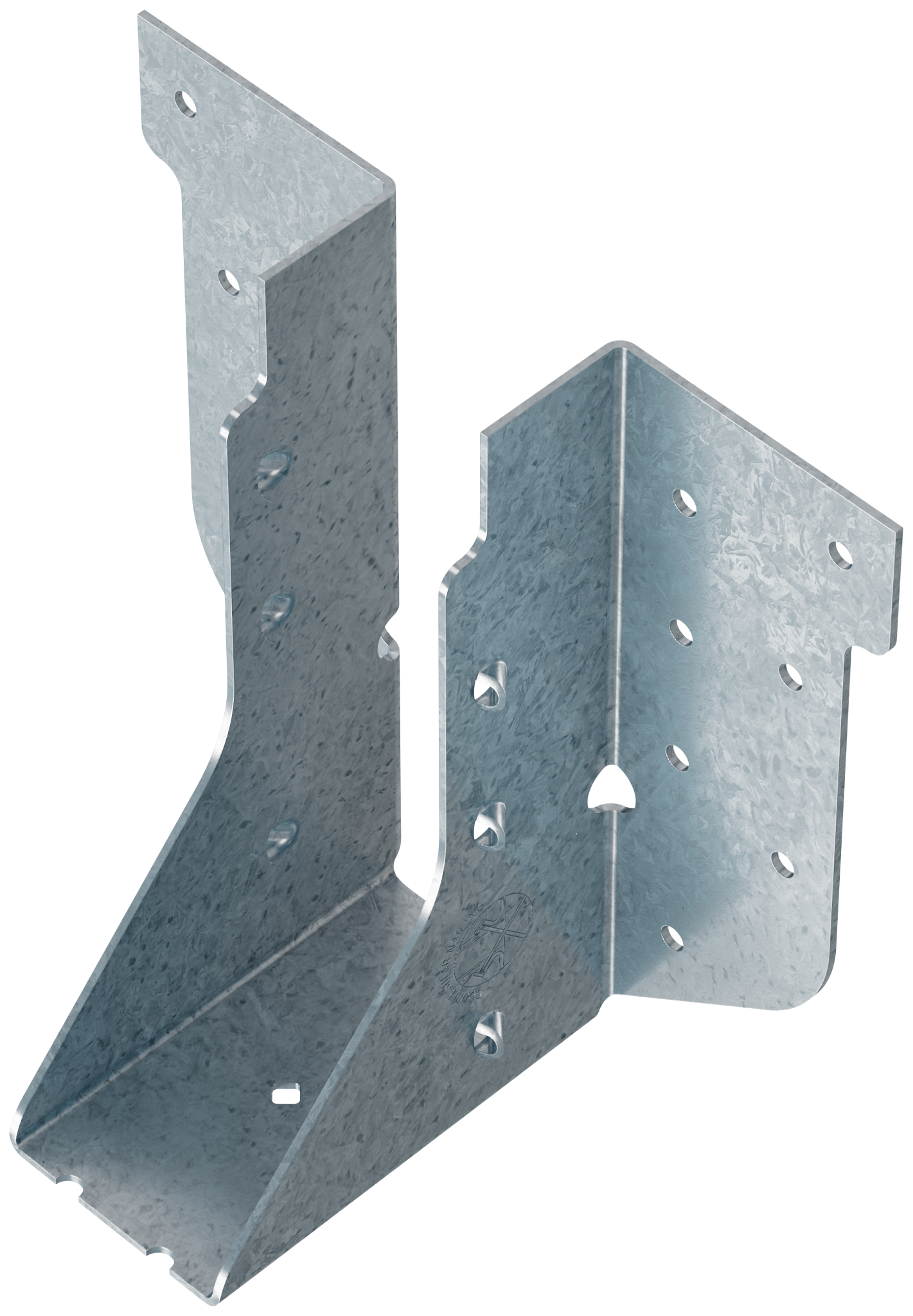 Simpson Strong-Tie HUS26Z HUS ZMAX® Galvanized Face-Mount Joist Hanger for 2x6 (Pack of 50)