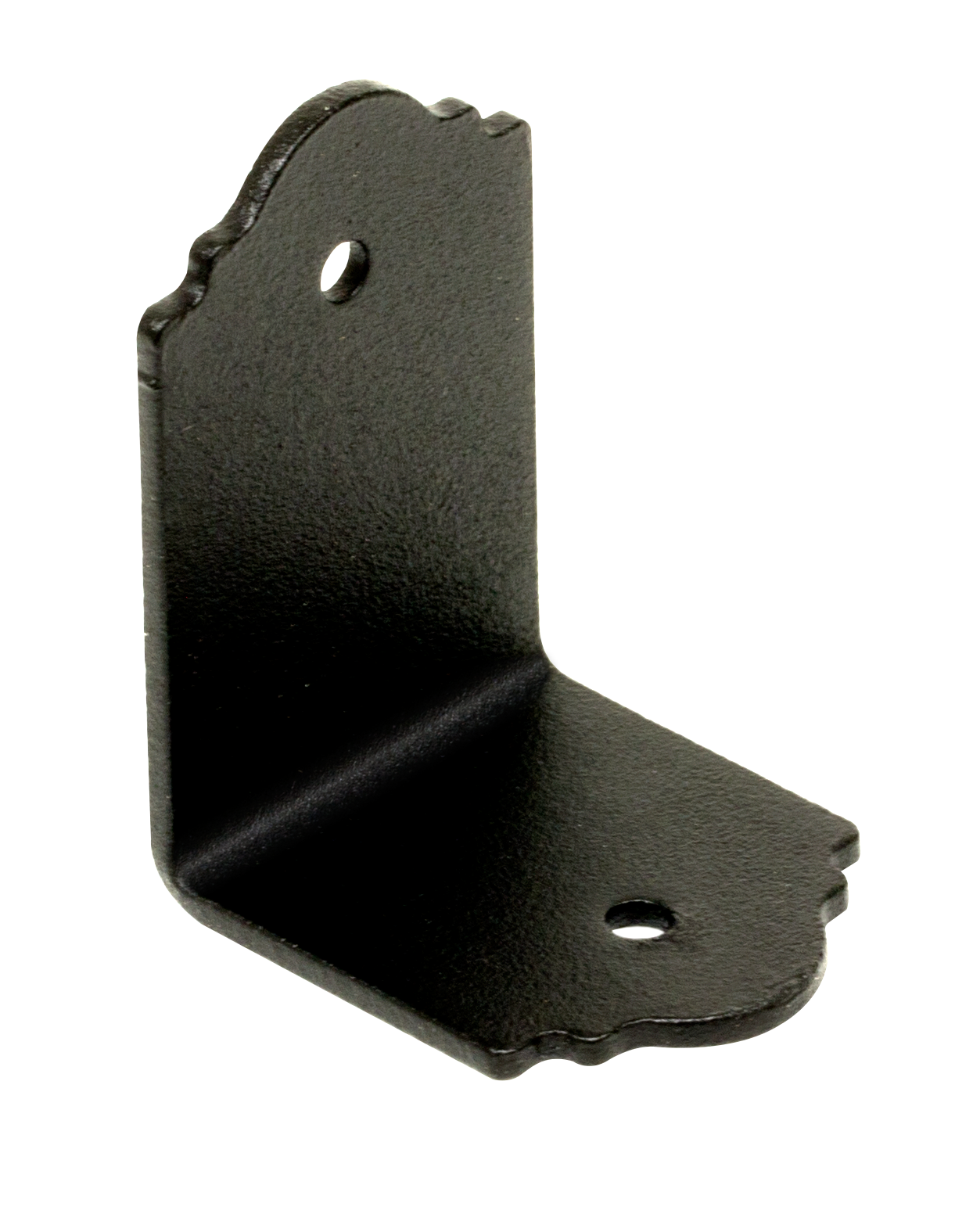 Simpson Strong-Tie APA21 Outdoor Accents® Mission Collection® ZMAX®, Black Powder-Coated 90° Angle for 2x