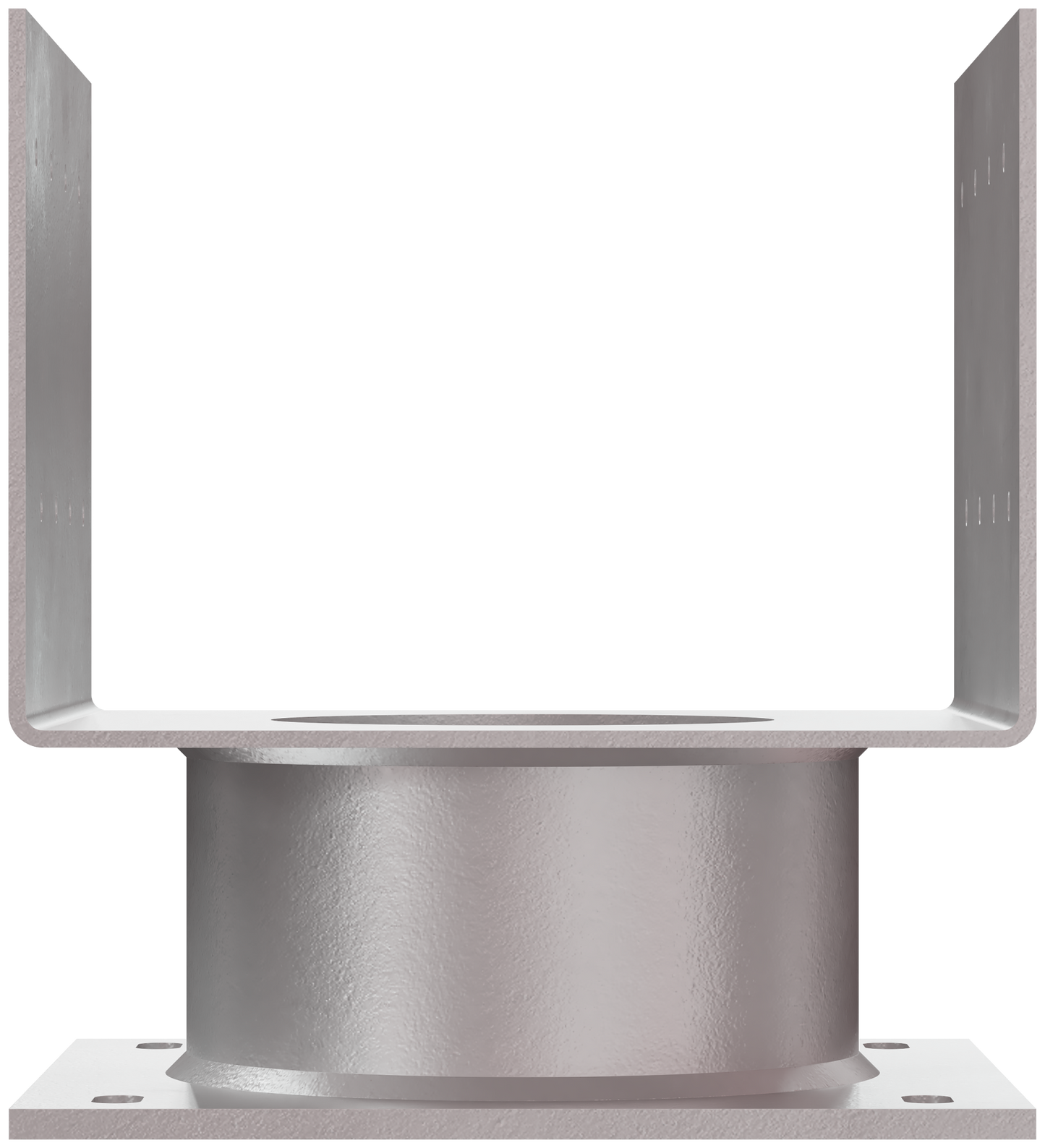 Simpson Strong-Tie ECB66HDG ECB™ Hot-Dip Galvanized 2-in. Standoff Elevated Column Base for 6x6 (Pack of 4)