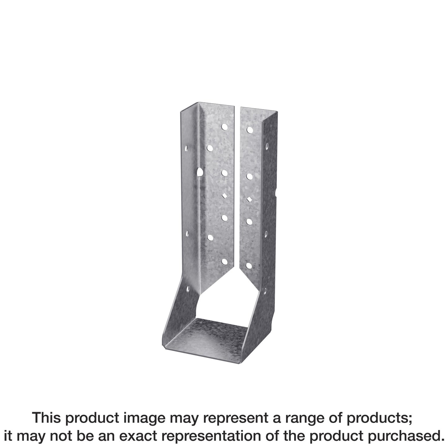 Simpson Strong-Tie HUCQ210-3Z-SDS HUCQ ZMAX® Heavy Face-Mount Concealed-Flange Joist Hanger for Triple 2x10 w/ Screws