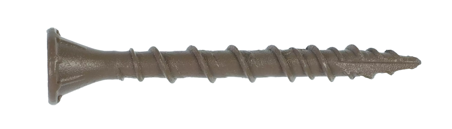 Simpson Strong-Tie DSVR158S Deck-Drive™ DSV WOOD Screw (Collated) — #8 x 1-5/8 in. T25 6-Lobe, Red (2000-Qty) (Pack of 100)