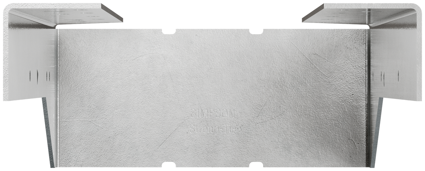 Simpson Strong-Tie HUC612SS HUC Stainless-Steel Face-Mount Concealed-Flange Joist Hanger for 6x12