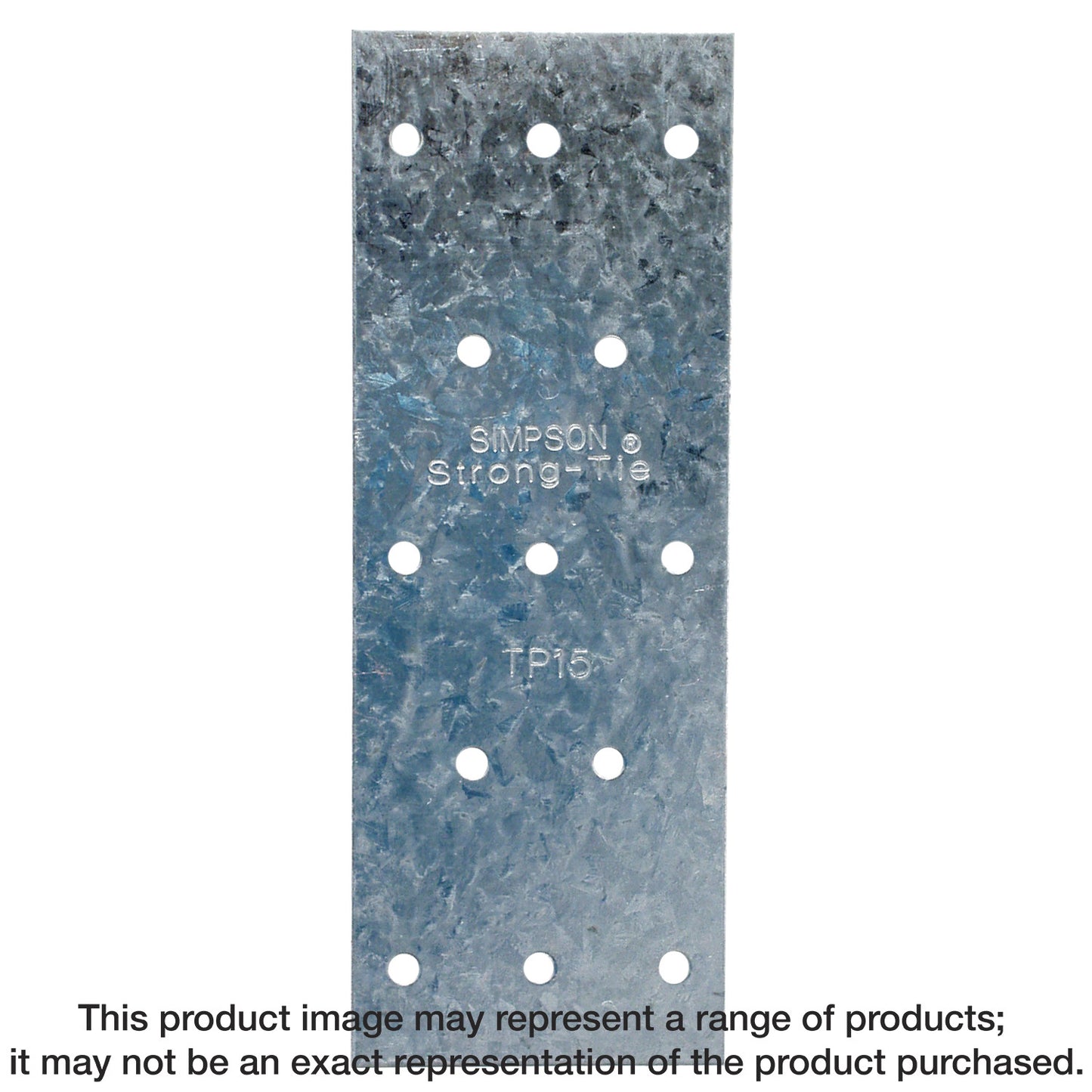 Simpson Strong-Tie TP15 TP 1-13/16 in. x 5 in. 20-Gauge Galvanized Tie Plate (Pack of 18000)