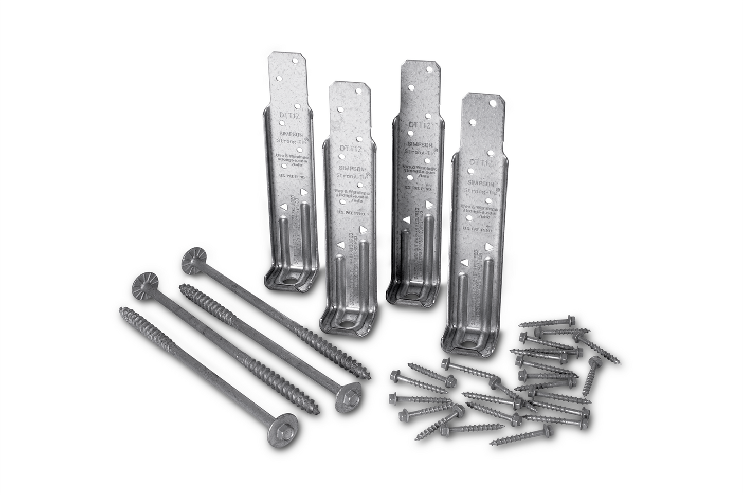 Simpson Strong-Tie DTT2SS-SDS2.5 DTT2SS™ Stainless-Steel Deck Tension Tie for 2x with 2-1/2 in. SDS Screws