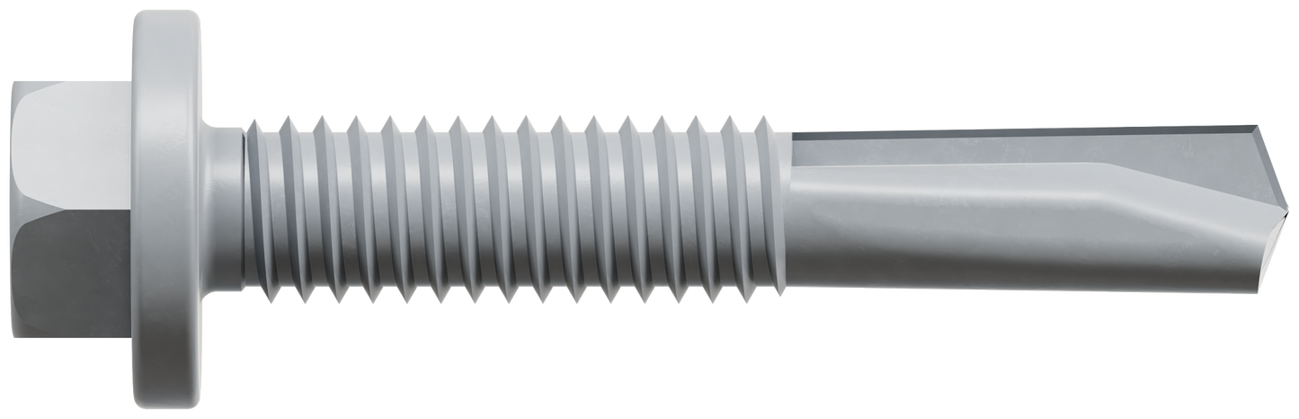Simpson Strong-Tie XMQ114B1224-2K Strong-Drive® XM MEDIUM-HEAD METAL Screw — #12 x 1-1/4 in. 5/16 Hex (2000-Qty) (Pack of 48)