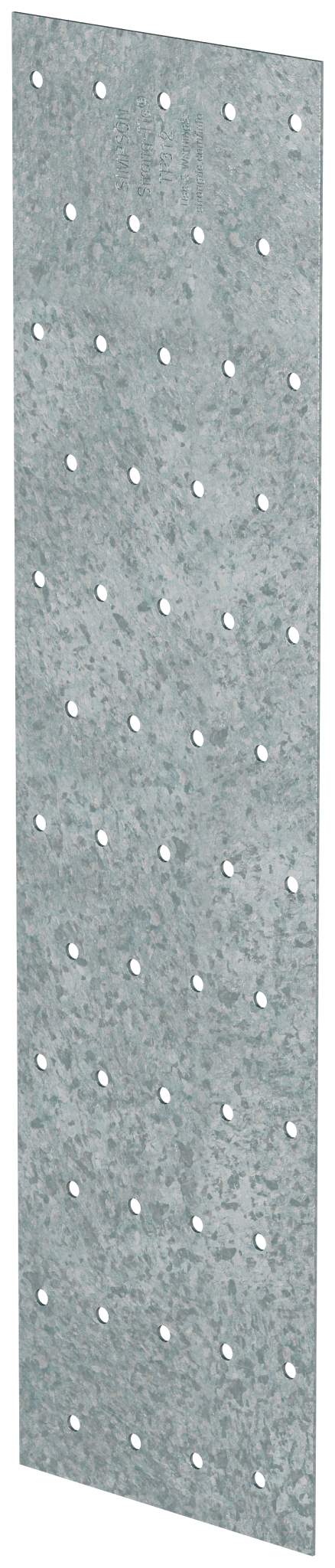 Simpson Strong-Tie TP312 TP 3-1/8 in. x 12 in. 20-Gauge Galvanized Tie Plate (Pack of 5400)