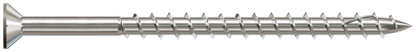Simpson Strong-Tie S10300WPBGR Deck-Drive™ DWP WOOD SS Screw — #10 x 3 in. T-25, Flat Head, Type 305, Gray (1750-Qty) (Pack of 64)