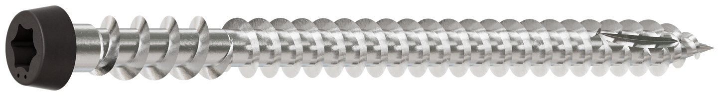 Simpson Strong-Tie DCU234MB305GR04 Deck-Drive™ DCU COMPOSITE Screw — #10 x 2-3/4 in. T20, Type 305, Gray 04 (1750-Qty)