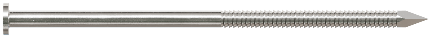 Simpson Strong-Tie T60ACNB Common Nail, Annular Ring Shank — 6-in. x .238-in. Type 316 Stainless Steel (25 lb.)