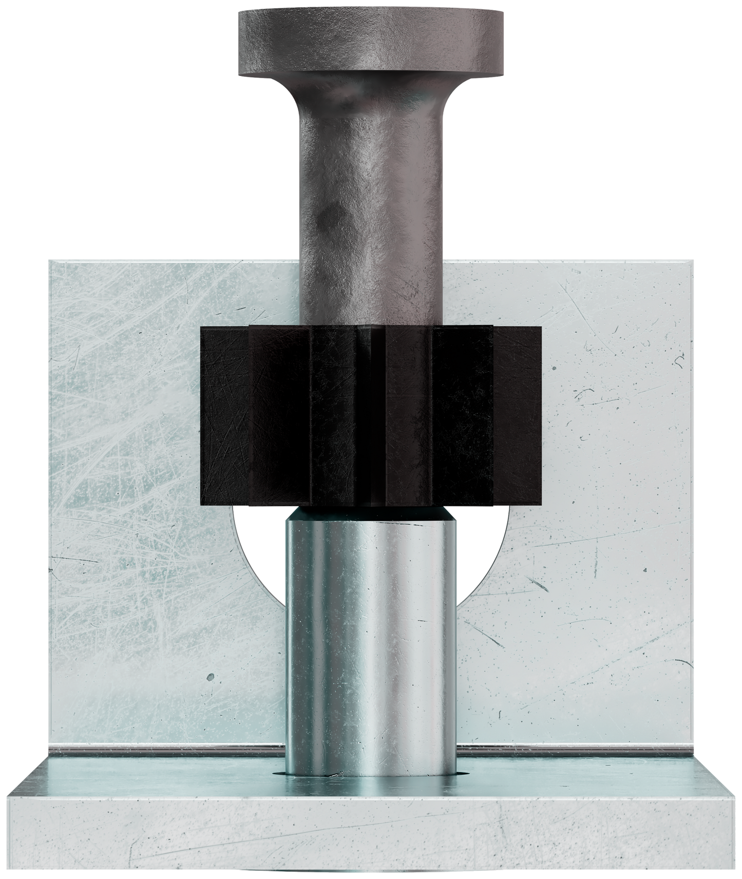 Simpson Strong-Tie PCLDPA-87 PCLDPA Powder-Actuated 90° Ceiling Clip with 7/8 in. Pin (100-Qty) (Pack of 10)