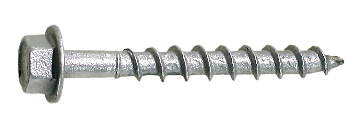 Simpson Strong-Tie SD9112R500 Strong-Drive® SD CONNECTOR Screw — #9 x 1-1/2 in. 1/4-Hex Drive, Mech. Galv. (500-Qty)
