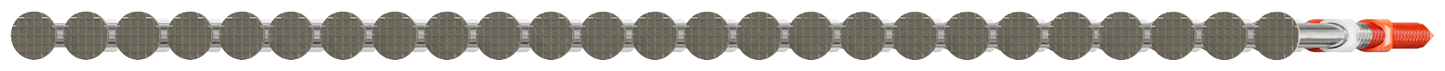 Simpson Strong-Tie S11A237KJG 20–22° Plastic Strip, Casing Head, Ring-Shank Nail — 2-3/8 in. x 11 ga. Gray (1000-Qty) (Pack of 4)