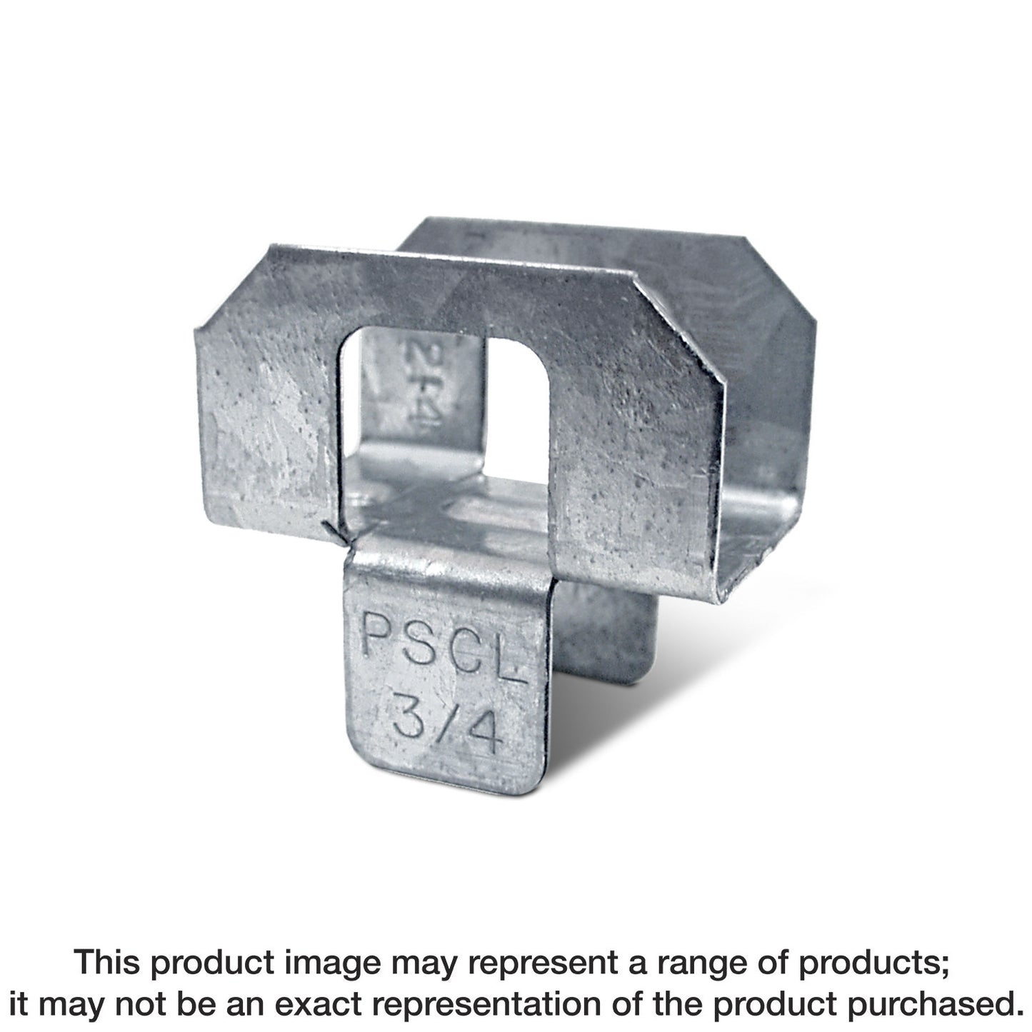 Simpson Strong-Tie PSCL 3/8-R50 PSCL 20-Gauge Panel Sheathing Clip for 3/8-in. Plywood (50-Qty) (Pack of 10)