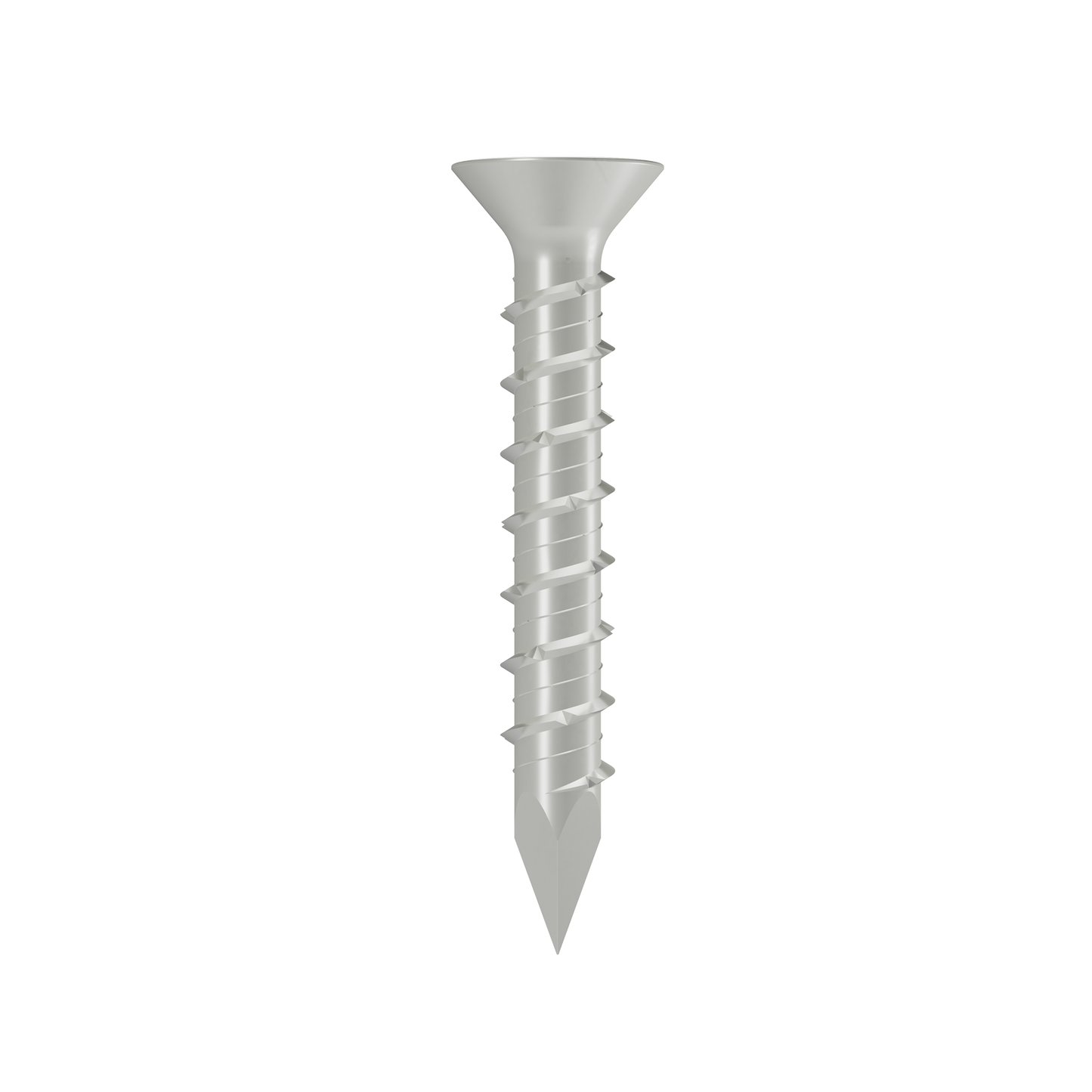 Simpson Strong-Tie TTN25134PFSS Titen® 1/4 in. x 1-3/4 in. Phillips Flat-Head Stainless-Steel Concrete and Masonry Screw (100-Qty) (Pack of 5)