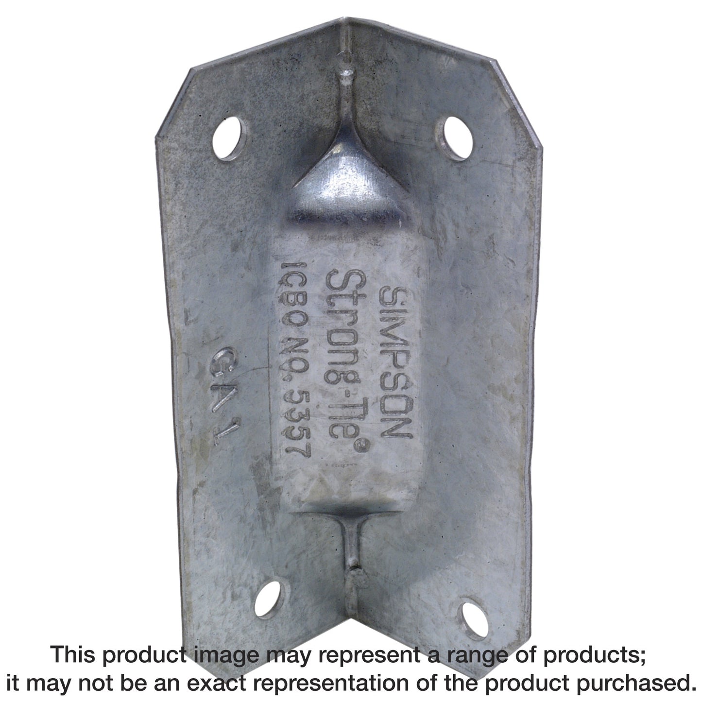 Simpson Strong-Tie GA1 GA 2-3/4 in. 18-Gauge Galvanized Gusset Angle (Pack of 12000)